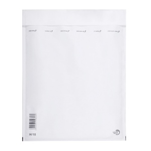 Plic cu protectie, 270 x 360 mm (interior), alb, banda silicon, 90 g/mp, 100 bucati/cutie