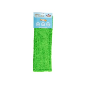 Rezerva mop plat, microfibra, verde