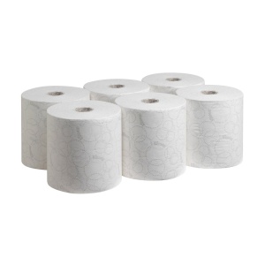 Rola prosop Kimberly-Clark Kleenex Ultra, premium, autocut, 600 portii, alba, 6 role/bax - Img 2