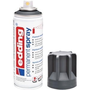 Spray vopsea acrilica Edding 5200, antracit mat, 200 ml, uscare rapida