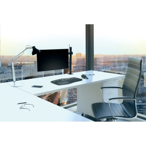 Suport pentru monitor Kensington SmartFit, brat ajustabil si extensibil, cu fixare pe birou, negru - Img 5