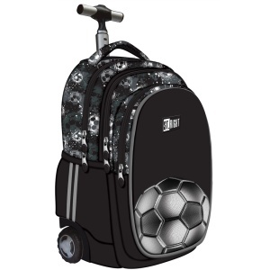 Troller Majewski ST Right, TB01, Silver Goal, 17 inch, 4 compartimente, 44 x 32 x 25 cm