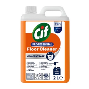 Detergent profesional concentrat Cif ProFormula, pentru pardoseli, 2L