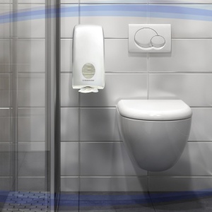 Dispenser Kimberly-Clark Aquarius pentru hartie igienica pliata - Img 6