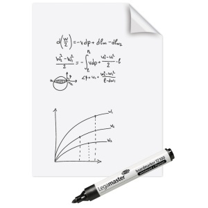 Flipchart Legamaster Magic Chart Whiteboard, alb, 25 coli/set