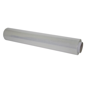Folie stretch manuala, transparenta, 20 microni, 2.4kg brut, 1.75kg net, tub 0.65kg