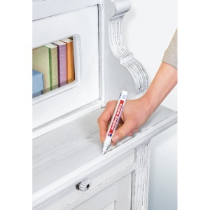 Marker Edding 8900 pentru retusuri mobilier lemn, nuc antique - Img 4