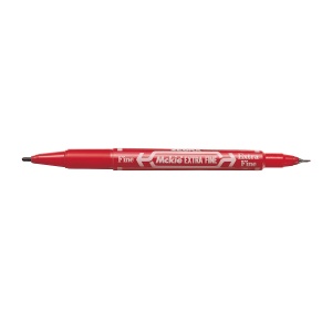 Marker permanent cu doua capete Zebra, Mckie Care, 0.5 mm/1 mm