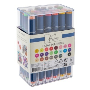 Markere Craft, 2 varfuri, 24 bucati/set - Img 2