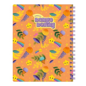 Notes cu separatoare si spira Bangoberry Pally Panda, 200 pagini - Img 6