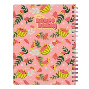 Notes cu separatoare si spira Bangoberry Piggy Porcusorul, 200 pagini - Img 5