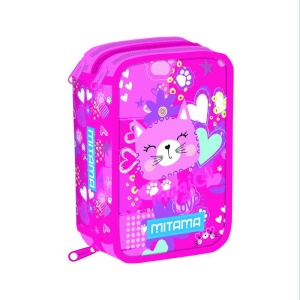 Penar echipat Mitama Triplo, 3 compartimente, Cuddly Kitten