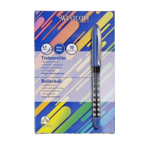 Roller Westcott Pulsar, 0,5 mm, albastru