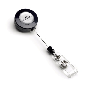 Snur retractabil pentru ecuson Durable, 10 bucati/cutie - Img 2
