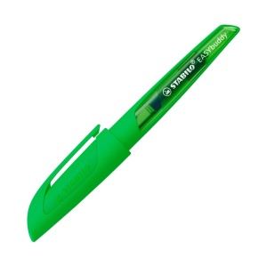Stilou Stabilo EASYbuddy NEON, verde neon, penita M, 1 bucat