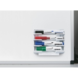 Suport magnetic pentru markere whiteboard, Legamaster, alb - Img 3