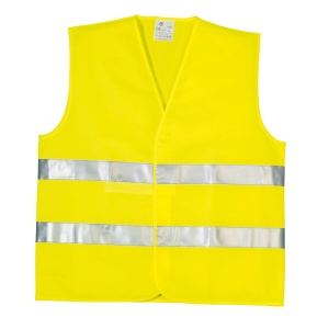 Vesta de semnalizare Sacla, galben, marimea XL