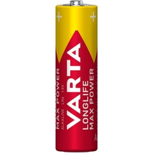 Baterii Varta Longlife Max Power, LR6, AA, alcaline, 1.5 V, 4 bucati/set - Img 2