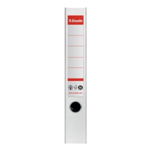 Biblioraft Esselte No.1 Power Recycled, carton, 100% reciclat, reciclabil, certificare FSC, A4, 50 mm, alb - Img 3