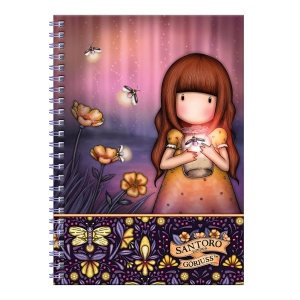 Caiet A4 Gorjuss, Firely Dawn cu accesorii scolare