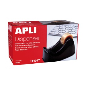 Dispenser banda adeziva Apli, de birou, pentru role 33 m - Img 2