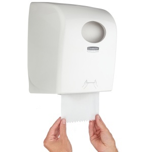 Dispenser Kimberly-Clark Aquarius, pentru prosoape in rola Scott Max - Img 4