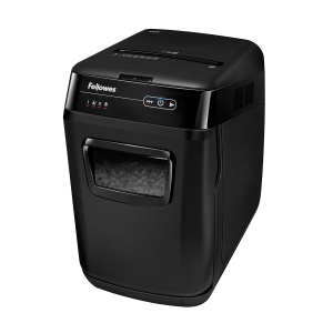 Distrugator Fellowes Automax 150c AUTO FEED CROSS CUT, negru, auto-reverse, sleep-mode