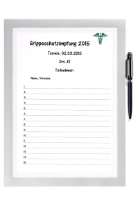 Duraframe magnetic Note, format A4, culoare gri, 1 bucata/set - Img 2