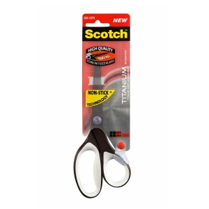 Foarfeca Scotch, Titanium, antiaderenta, 20 cm, negru - Img 3