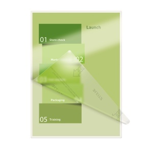 Folie Leitz UDT pentru laminare la cald, A5, 80 microni - Img 3
