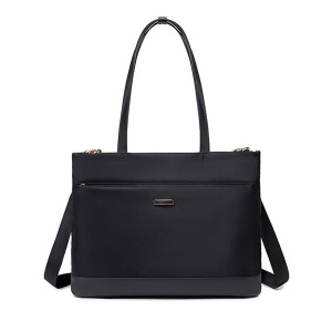 Geanta business dama Chantra, 12L, neagra, 41x9x32 cm