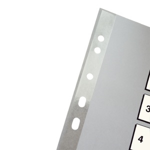 Index Esselte, A-Z, A4, 225x297 mm, plastic - Img 4