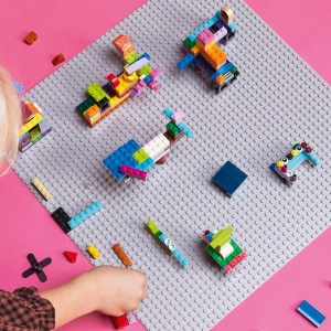 LEGO Classic, Placa de baza gri, numar piese 1, varsta 4+ - Img 4