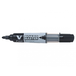 Marker pentru tabla Pilot V-Board, varf rotund, 2.3-6 mm, negru