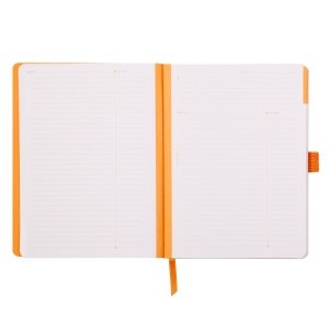 Meeting Book A5+ Rhodiarama, 80 file, lila - Img 4