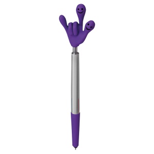 Pix flexibil FunHands, mina albastra si touchpad mov