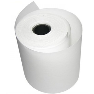 Rola hartie termica 57mm x 25m, alba, diametru interior 12 mm