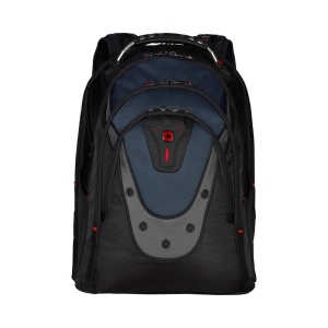 Rucsac pentru laptop Wenger Ibex, 17 inch, compartiment pentru tableta, albastru