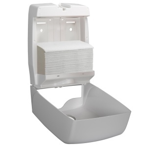 Servetele Z Kimberly-Clark Scott Essential albe, 1 strat, 21 x 20cm, 340 portii, 15 pachete/bax - Img 6