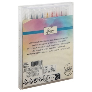Set markere Creative Craft, varf tip pensula pe baza de apa, 8 bucati - Img 2