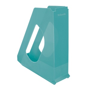 Suport vertical Esselte Colour'Breeze, pentru documente, PS, reciclabil, A4, albastru