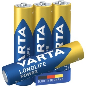 Baterii Varta Longlife Power LR03, AAA, alcaline, 1.5 V, 4 bucati/set - Img 3