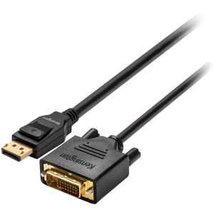 Cablu DisplayPort la DVI-D Kensington K33023WW, 1.8 m, negru