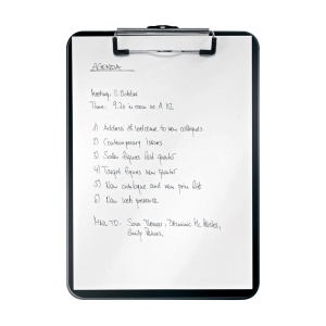 Clipboard Leitz WOW, simplu, PS, A4, 100 coli, negru - Img 2