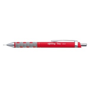 Creion mecanic Rotring Tikky III, mina 0.5 mm, rosu