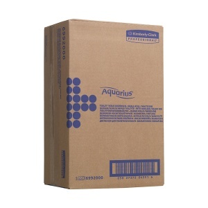 Dispenser Kimberly-Clark Aquarius Twin, pentru hartie igienica small jumbo, culoare alba - Img 5