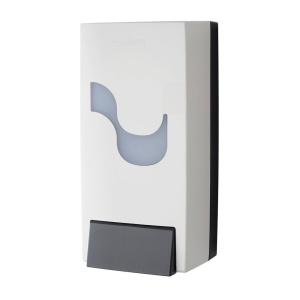 Dispenser manual, Celtex, Megamini, pentru sapun spuma, alb, 900 ml