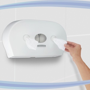 Hartie igienica Kimberly-Clark Scott Control cu derulare centrala, 2 straturi, alba, 204 m, 12 role/bax - Img 6