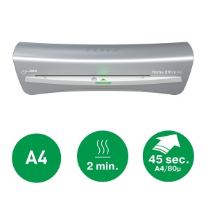 Laminator Leitz iLAM Home Office, A4, kit folii laminare inclus, gri - Img 4