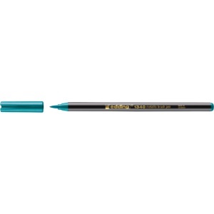Marker Edding 1340 Metallic, varf tip pensula, 1-6 mm, verde metallic